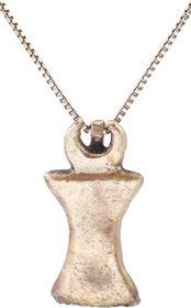 ROMAN LEGIONARY’S SWORD BELT MOUNT NECKLACE MID 4TH CENTURY AD