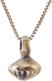 ANCIENT ROMAN WOMAN'S PENDANT NECKLACE, 4TH-5TH CENTURY AD