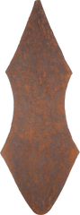 AFRICAN SLAVE TRADE IRON INGOT "HOE MONEY" - Fagan Arms