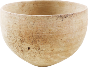 HOLY LAND TERRACOTTA BOWL C.800-200 BC