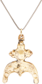 VIKING LUNAR PENDANT NECKLACE, 9TH-10TH CENTURY AD