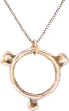 CELTIC PROSPERITY RING NECKLACE, C.300-100 BC