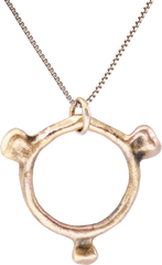 CELTIC PROSPERITY RING NECKLACE, C.300-100 BC - Fagan Arms