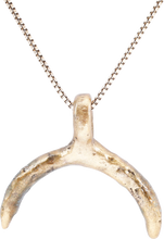 VIKING LUNAR PENDANT NECKLACE, C.900-1000 AD