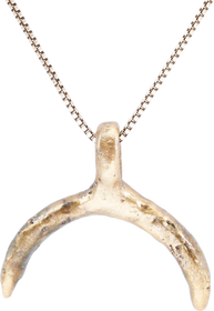 VIKING LUNAR PENDANT NECKLACE, C.900-1000 AD