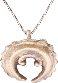 ANCIENT VIKING LUNAR/ASTROLOGICAL PENDANT, C.850-950 AD
