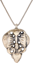 16th-17th CENTURY EUROPEAN LADY'S PENDANT BUTTERFLY