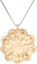 ROMAN WHEEL OF FORTUNE AMULET NECKLACE, 3rd-6th CENTURY AD
