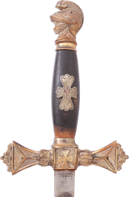 FINE KNIGHTS TEMPLAR SWORD C.1890’S