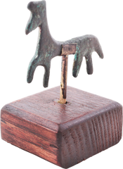 CELTIC BRONZE HORSE FIGURE, 400-100 BC - Fagan Arms