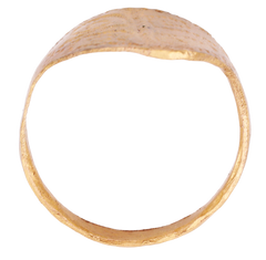 FINE VIKING WARRIOR’S SHIELD RING, 10TH-11TH CENTURY, SIZE 9 3/4 - Fagan Arms
