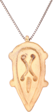 SCANDINAVIAN HEART PENDANT NECKLACE, 11TH-12TH CENTURY AD