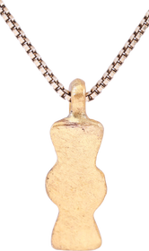 ROMAN LEGIONARY’S SWORD BELT MOUNT NECKLACE, 4TH CENTURY AD