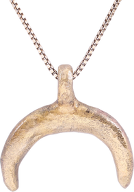 VIKING LUNAR PENDANT NECKLACE, 10TH-11TH CENTURY
