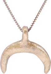 VIKING LUNAR PENDANT NECKLACE, 10TH-11TH CENTURY - Fagan Arms