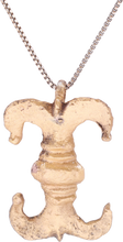 ROMAN LEGIONARY’S SWORD BELT MOUNT NECKLACE, MID-LATE 4th CENTURY AD