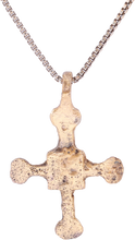 EUROPEAN CONVERT'S CROSS NECKLACE 9TH-10TH CENTURY