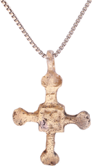 EUROPEAN CONVERT'S CROSS NECKLACE 9TH-10TH CENTURY