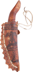 FINE WOODLAND INDIAN MOCOTAUGAN