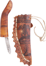FINE WOODLAND INDIAN MOCOTAUGAN