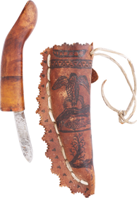 FINE WOODLAND INDIAN MOCOTAUGAN