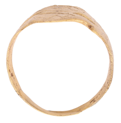 VIKING SHIELD RING, C.800-1000 AD, SIZE 9 ½ - Fagan Arms