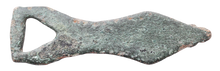 ROMAN LEGIONARY’S SWORD BELT TERMINAL, 2ND-3RD CENTURY AD