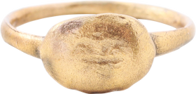 ROMAN SIGNET RING, C.100BC-100AD, SIZE 9