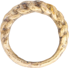 VIKING WARRIOR’S ROPED OR TWIST RING, C.866-1067 AD, SIZE 7 ½ - Fagan Arms