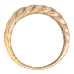 VIKING WARRIOR’S ROPED OR TWIST RING, C.866-1067 AD, SIZE 9 ¾ - Fagan Arms