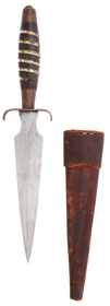SPANISH FIGHTING KNIFE, 19TH CENTURY