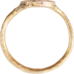 ROMAN SIGNET RING, C.100-450 AD, SIZE 8 3/4 - Fagan Arms