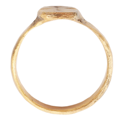 EUROPEAN CHRISTIAN RING, 1400-1600, SIZE 9 ¾ - Fagan Arms