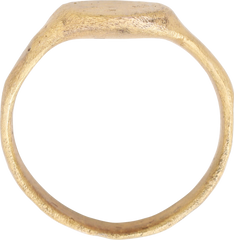 ROMAN SIGNET RING, C.100-450 AD, SIZE 8 - Fagan Arms