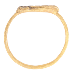 ROMAN EVIL EYE MYSTICAL RING, 1ST-3RD CENTURY AD, SIZE 7 ½ - Fagan Arms