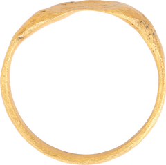 ROMAN FIGURAL RING C.400-600 AD, SIZE 7 ½ - Fagan Arms