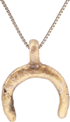 VIKING LUNAR PENDANT NECKLACE, C.900-1000 AD