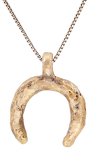 VIKING LUNAR PENDANT NECKLACE, 10TH-11TH CENTURY