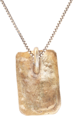 FINE ROMAN LEGIONARY’S SWORD BELT MOUNT NECKLACE MID-LATE 4TH CENTURY AD - Fagan Arms