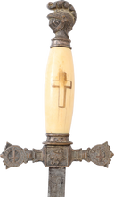 KNIGHTS TEMPLAR SWORD, LATE 19TH CENTURY