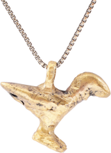 ANCIENT ROMAN PARROT PENDANT 2ND-5TH CENTURY AD