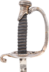 US M.1852 NAVAL OFFICER’S SWORD - Fagan Arms