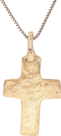 MEDIEVAL PILGRIM’S CROSS NECKLACE, 7TH-10TH CENTURY AD