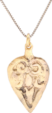 ANCIENT VIKING HEART PENDANT NECKLACE, 866-1067 AD