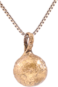 ANCIENT ROMAN WOMAN'S PENDANT NECKLACE, 1ST-3RD CENTURY