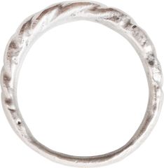 FINE VIKING WARRIOR’S TWISTED OR ROPED RING, 850-1050 AD, SIZE 9 3/4 - Fagan Arms