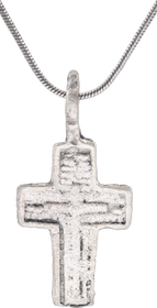 FINE EASTERN EUROPEAN CROSS NECKLACE 17TH-18TH CENTURY