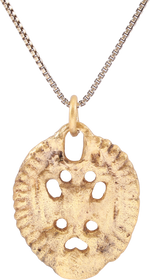 MEDIEVAL LADY’S PENDANT HIGH MIDDLE AGES