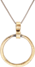 CELTIC PROSPERITY RING NECKLACE, C.400-100 BC