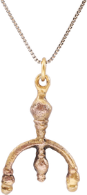 VIKING LUNAR PENDANT NECKLACE, 9TH-10TH CENTURY